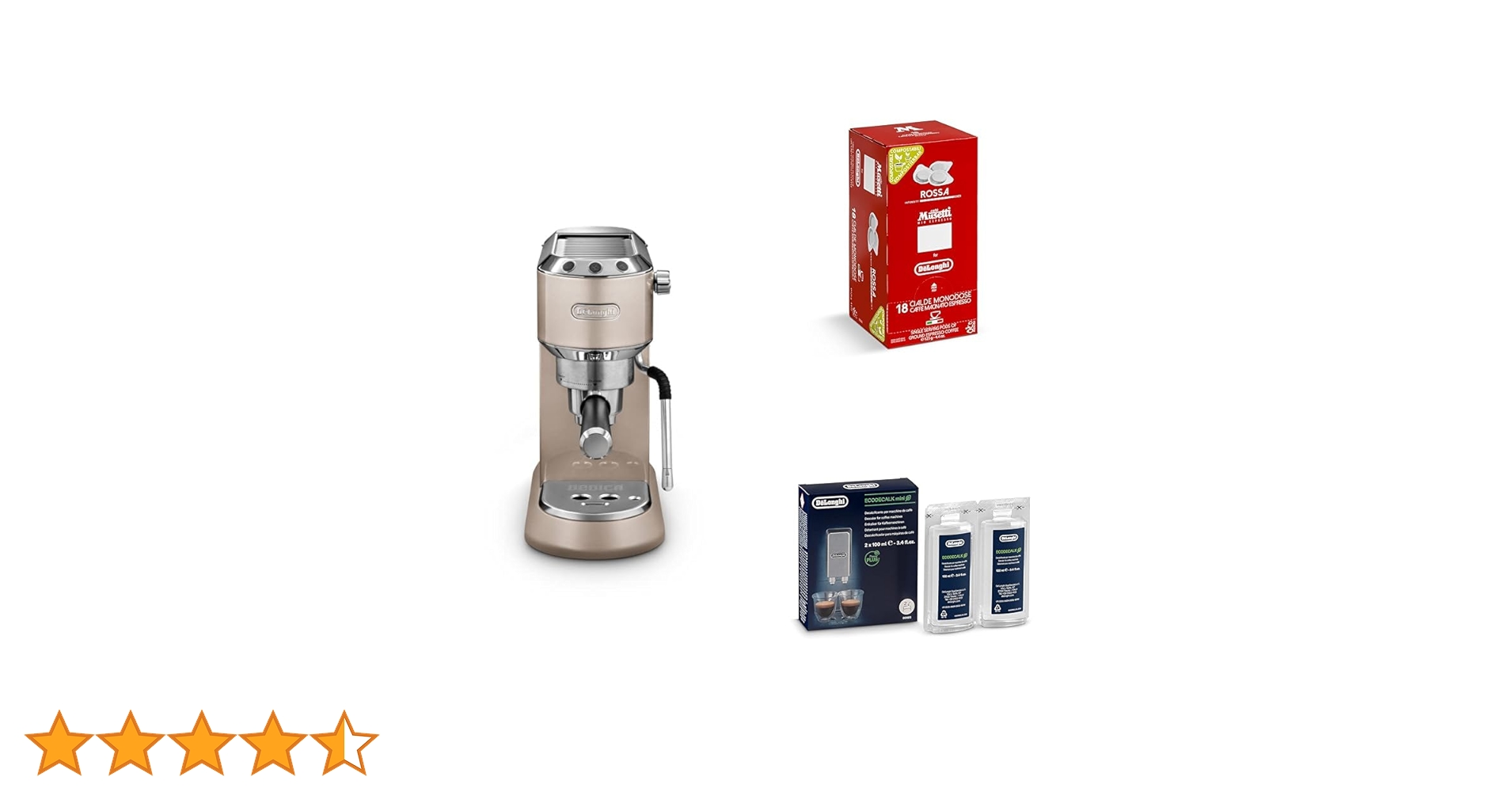 Amazon | De'Longhi (デロンギ) エスプレッソメーカー デディカ